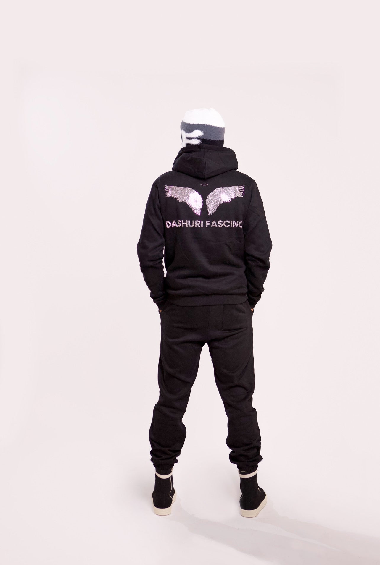 Black Dashuri Diamond Sweatsuit